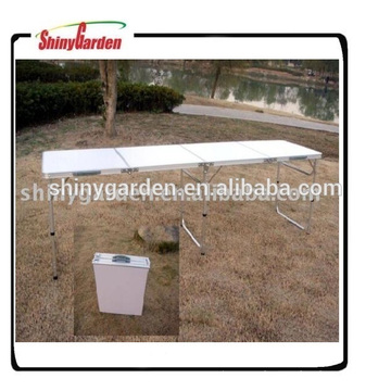 Protable folding beer table Camping table Beach table